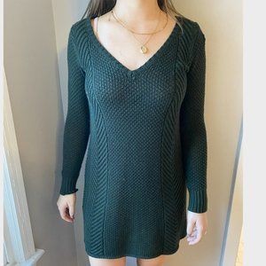 American Eagle Outfitters Green Sweater Dress Size Small
